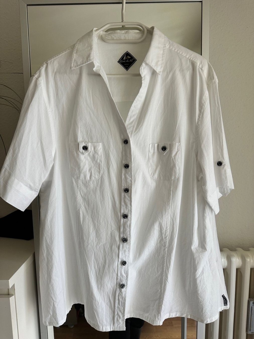 Camicette: Weisse Bluse von Blanc du Nil, T7 (Gr. 46) – Usato da Luzern venduto da Transaction 1