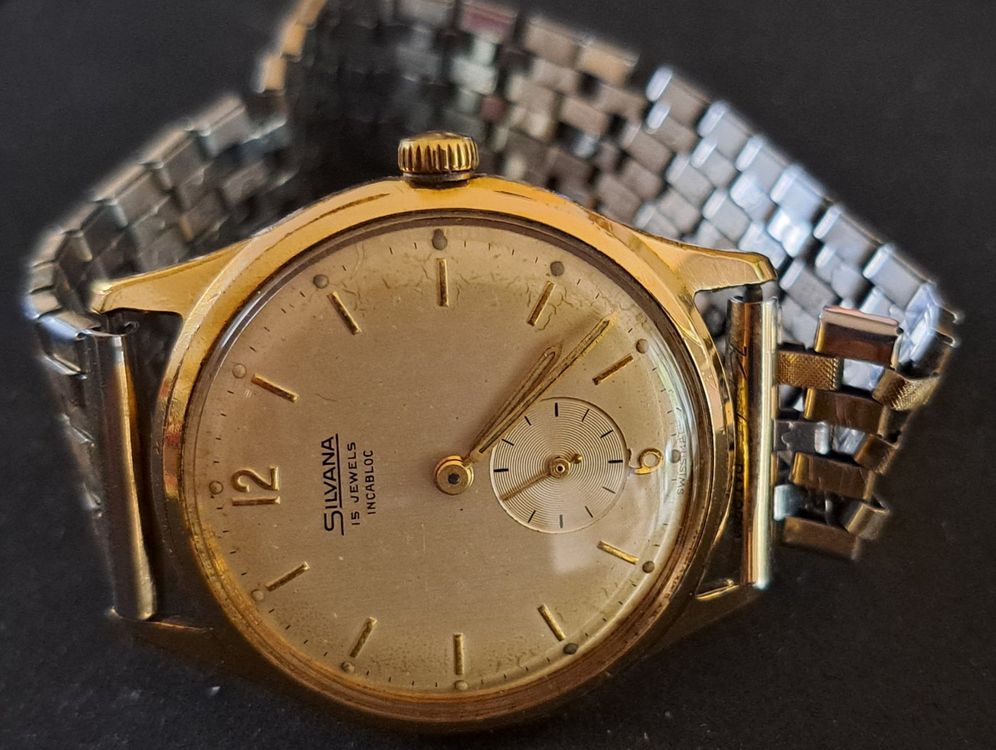 Uhr Silvana 15 Jewels Incabloc Raritat Vintage Comprare su Ricardo