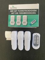 3er Set Funkstekdosen mit Fernbedienung