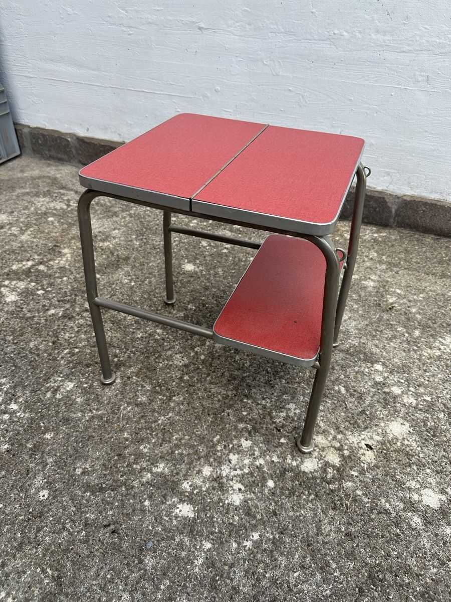 Sgabelli: Hocker Küchenhocker 2 Tritt Vintage  – Usato da Villmergen venduto da Bezdupe