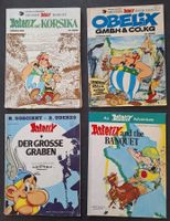 Asterix – 4 Comic-Alben, 3× deutsch, 1× englisch