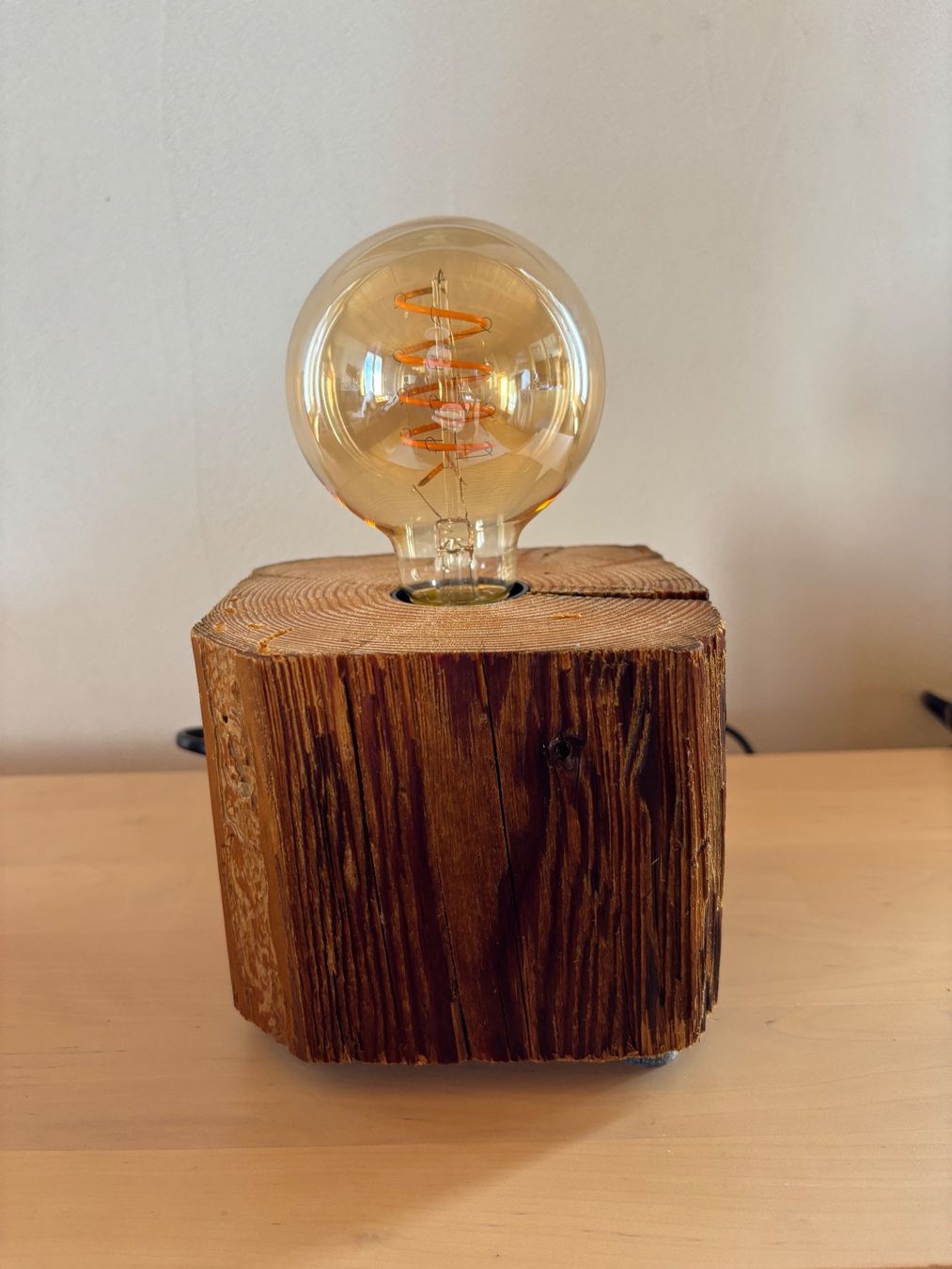 Lampade: Altholzlampe rustikal / DIY-Lampe / Nr 2 – Nuovo (secondo la descrizione) da Flawil venduto da lukas002 4