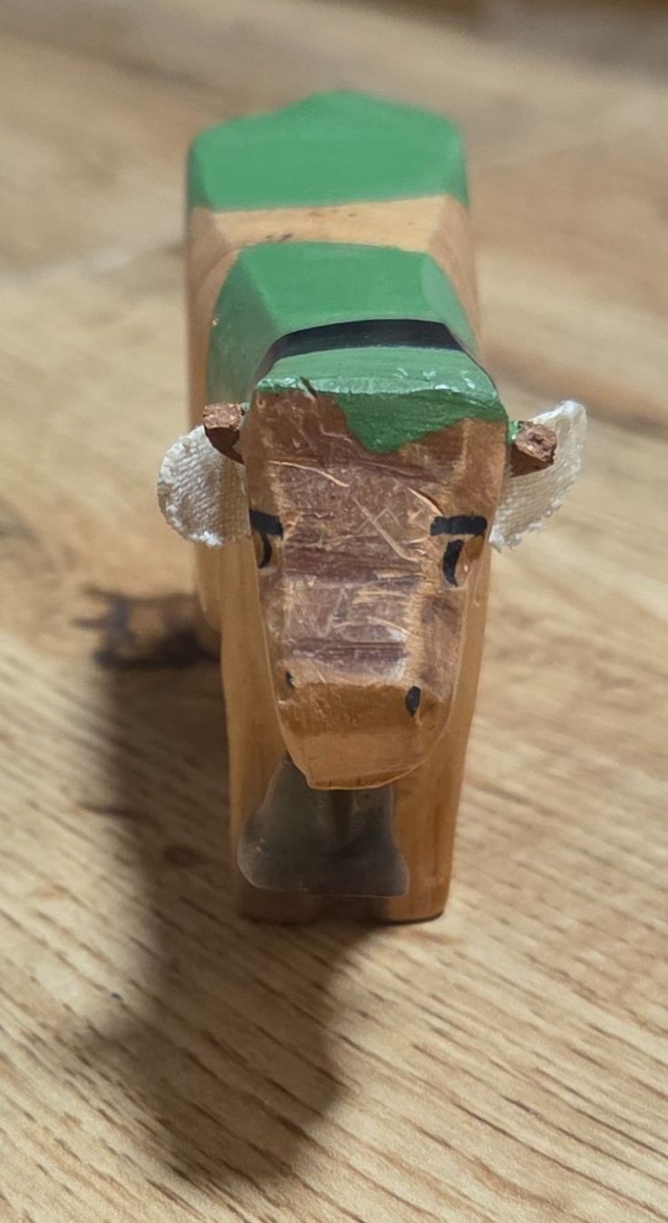 Figuren: Holzkuh mit Glocke – Gebraucht aus Brüttisellen von ruebli-fan13 2