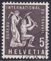 Dienstmarke BIT SBK-Nr. 95 (Symbolische Darstellung, 1956)