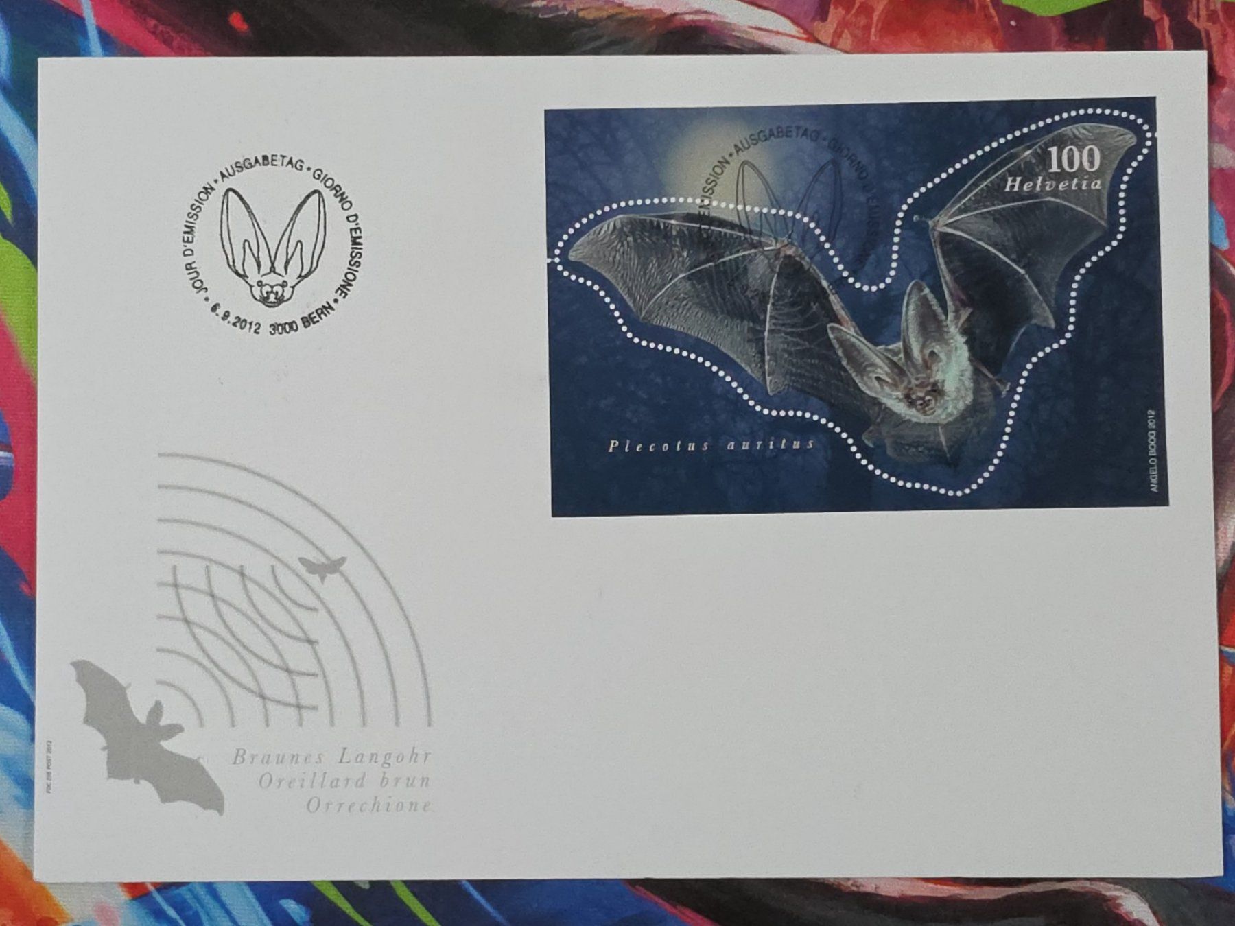 Tutti i francobolli: CL27 Enveloppe + Timbre Suisse 2012 – Usato da Cousset venduto da Patrick_Collections