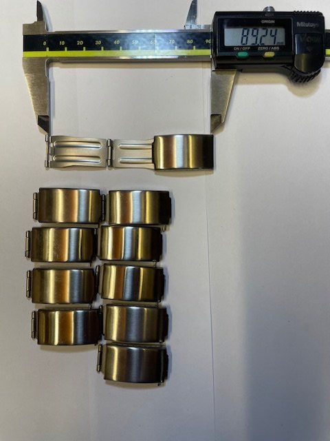Bracciali & Braccialetti: 10 boucles déployante en acier inoxydable – Usato da Estavayer-Le-lac venduto da JDB_SP 1