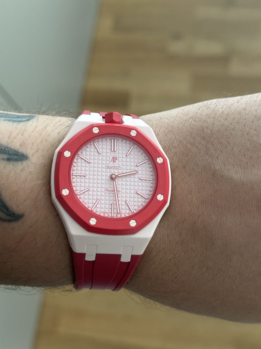 Swatch Orologi: AP x Swatch „Otto Rosso – Nuovo e nell'imballaggio originale da Luzern venduto da dma_lv9h 4
