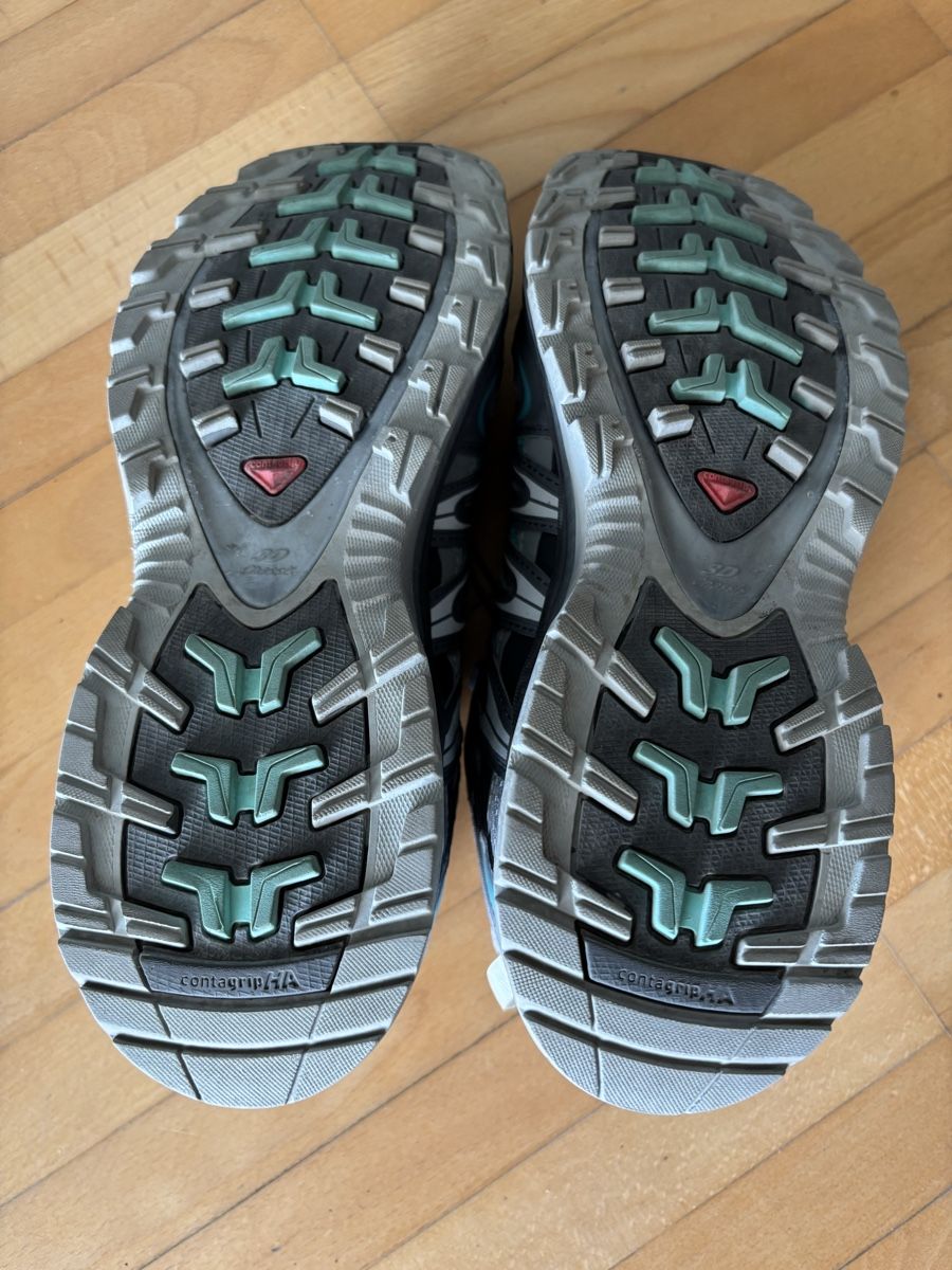 Salomon Scarpe da donna: Salomon Trekkingschuhe Grösse 39 1/3 grau – Usato da Bettlach venduto da Schnaeppc0 2