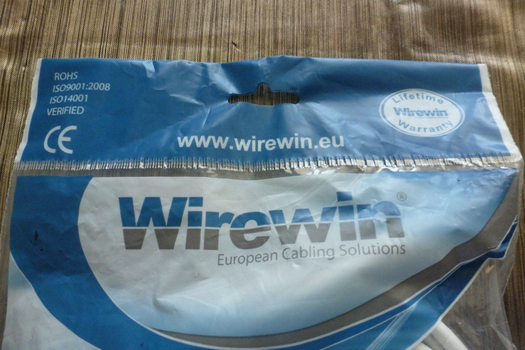 Cavi: Wirewin Ethernet LAN Netzwerkkabel 4m. – Nuovo e nell'imballaggio originale da Emmen venduto da newdeal1970 2