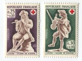 Briefmarken "Rotes Kreuz". Frankreich