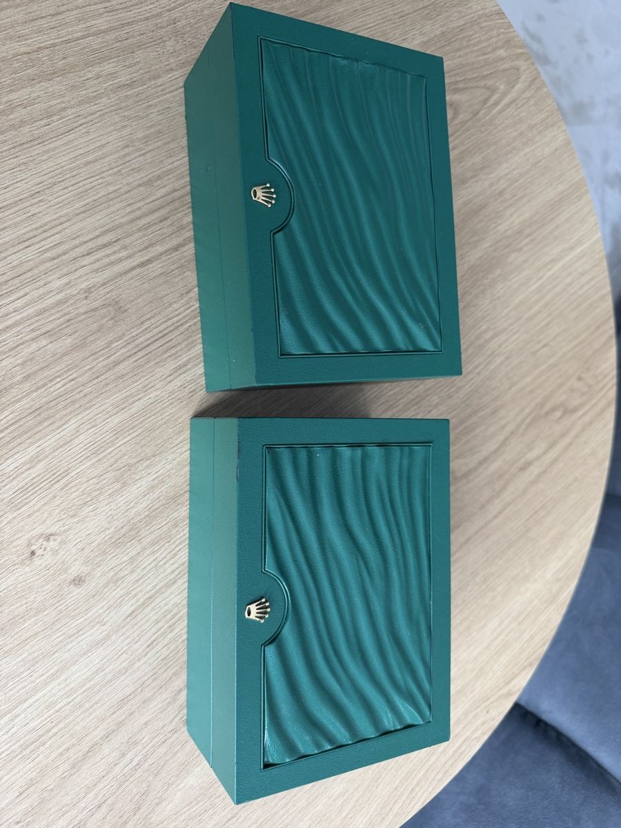 Uhrenboxen: Authentic Rolex Watch Box - Green, Genuine, Pre-Owned – Gebraucht aus Engelburg von Galena92 2