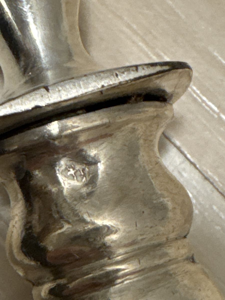Forchette: Schöne Vintage Silber Fleischgabel / Tranchiergabel – Usato da Grenchen venduto da Lucy68 4