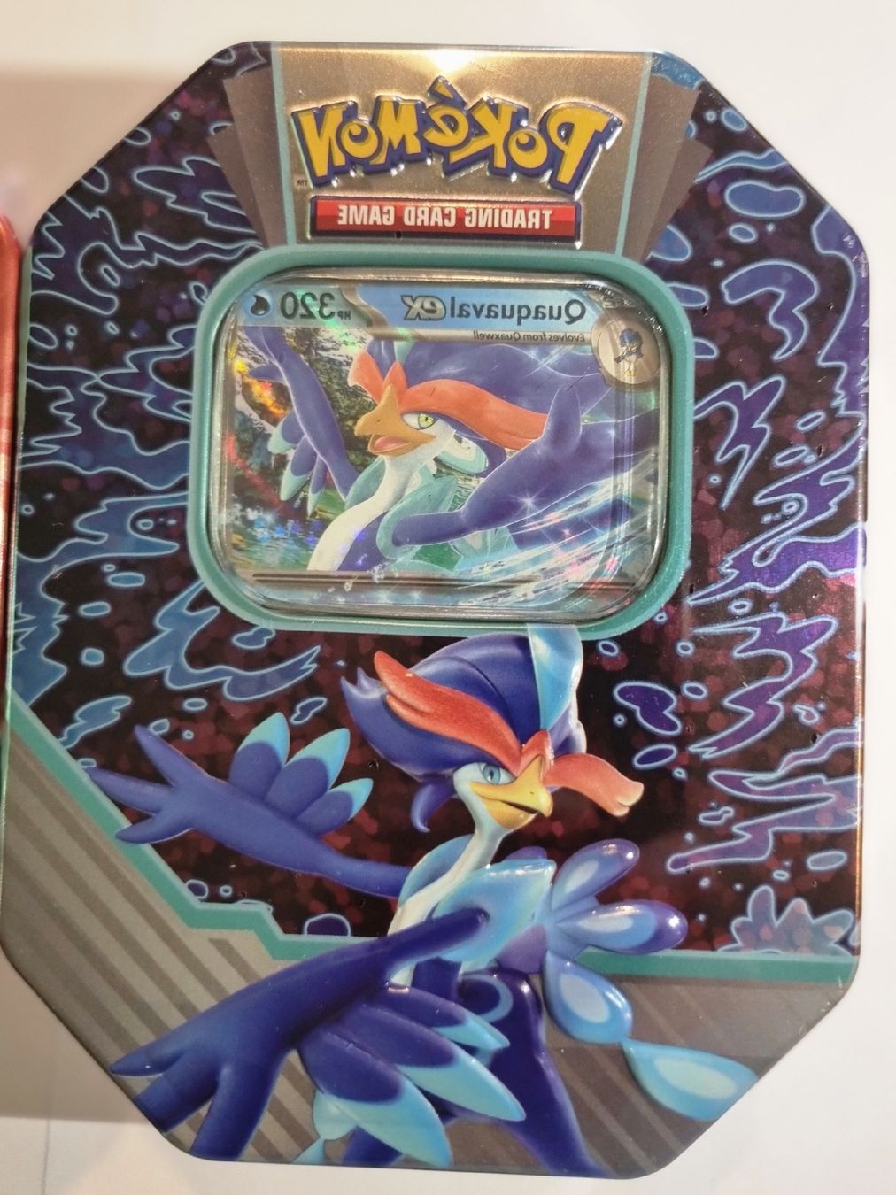 Pokémon Carte collezionabili: Paldea Legends tin  EX miascarade koraidon palmaval – Nuovo e nell'imballaggio originale da Les Cullayes venduto da yan_nvn9 1