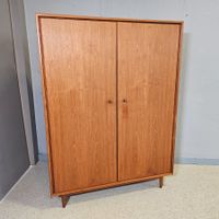 Swiss Teak 1960 Wardrobe Schrank Kleiderschrank Holzschrank