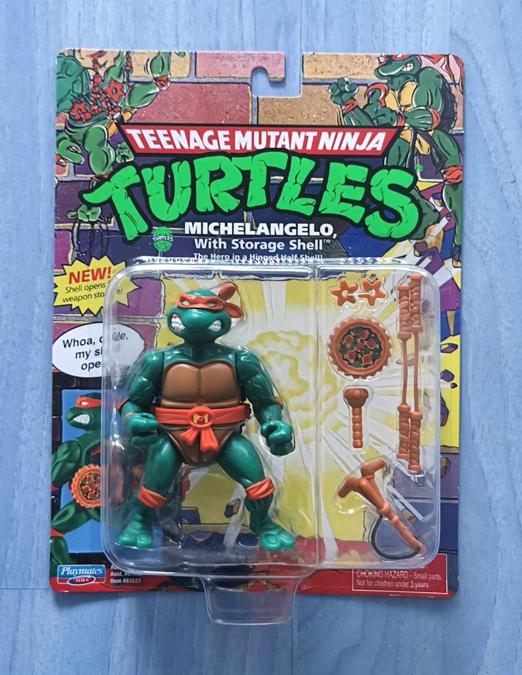 Statuette: Turtles Action Figuren m. Panzerfach TMNT Set Playmates Toys – Nuovo e nell'imballaggio originale da Rorschach venduto da Actionvintage789 3