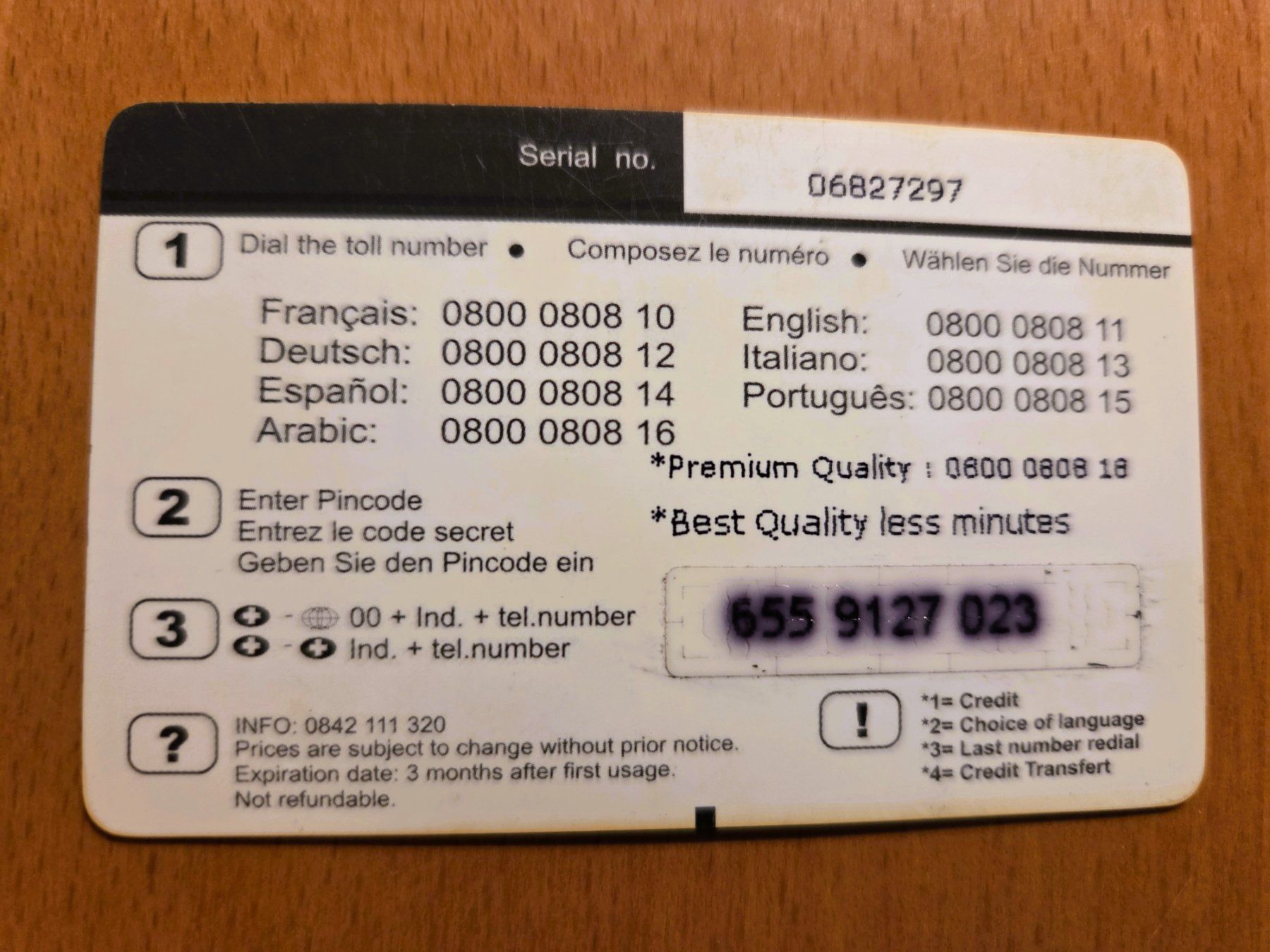 Schede telefoniche: PREPAID - SCHWEIZ – Usato da Brüttisellen venduto da Nighttrain 1