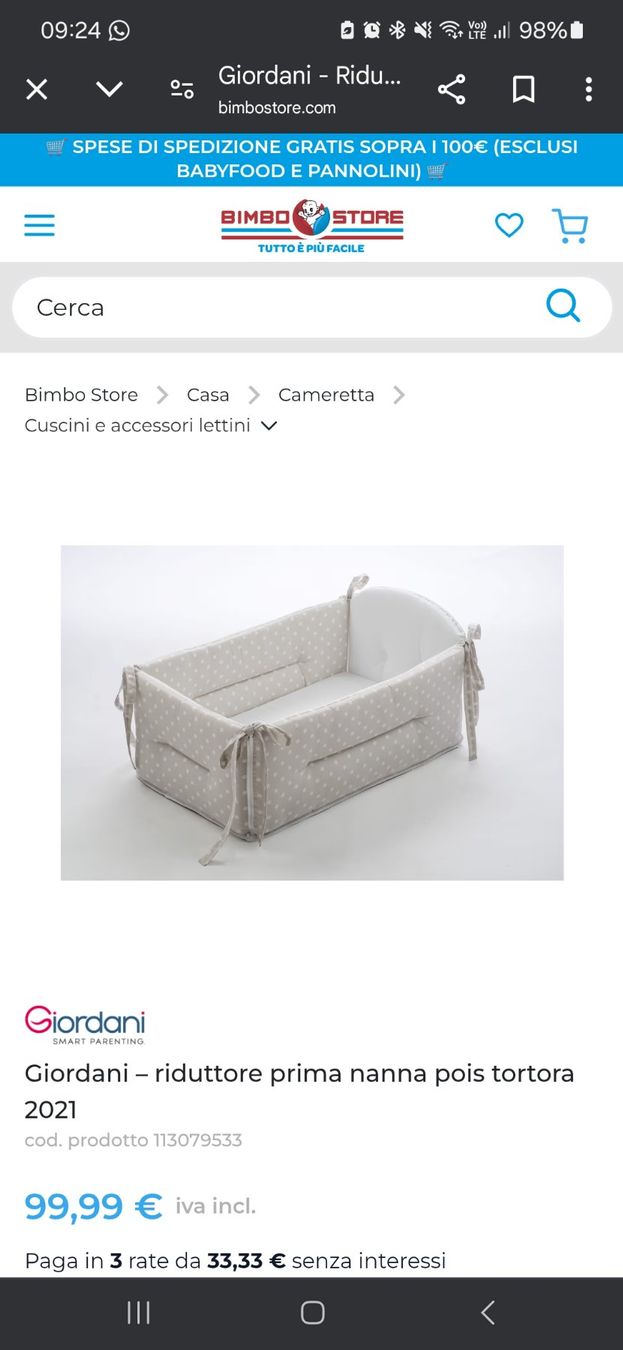 Letti: Gut erhaltenes Babynest – Nuovo e nell'imballaggio originale da Glattpark(Opfikon) venduto da Anastasiad 3