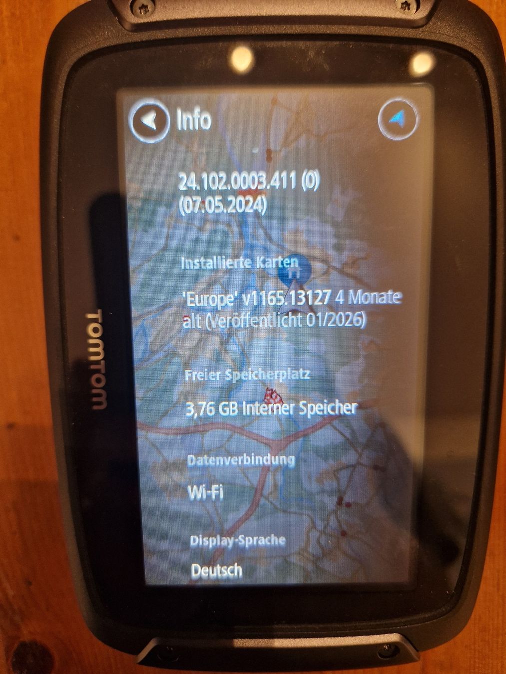 Tomtom Navigatori: Tomtom Rider 550 – Usato da Turgi venduto da felixzehnder 4