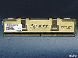 1GB Apacer PC2-6400U/DDR2-800 CL5 (6x)