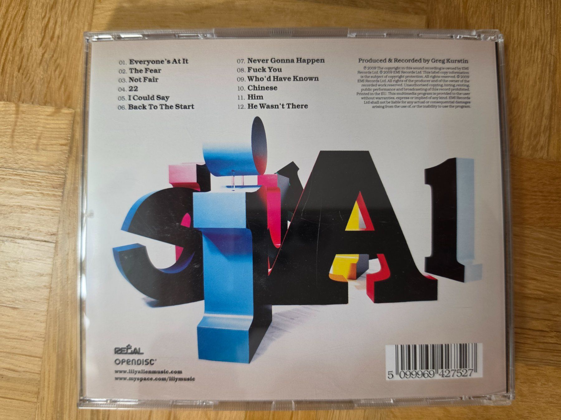 CD: Lily Allen - It's not me, it's you – Usato da Stäfa venduto da flamingo_17 1