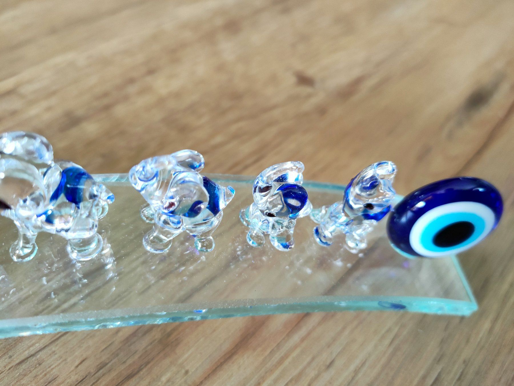 Tutte le decorazioni: Elefantenkolonne aus Glas – Nuovo (secondo la descrizione) da Herisau venduto da 3kussi6 2