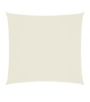 Sonnensegel Oxford-Gewebe Quadratisch 6x6 m Creme
