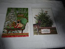 2 Weihnachtskarten