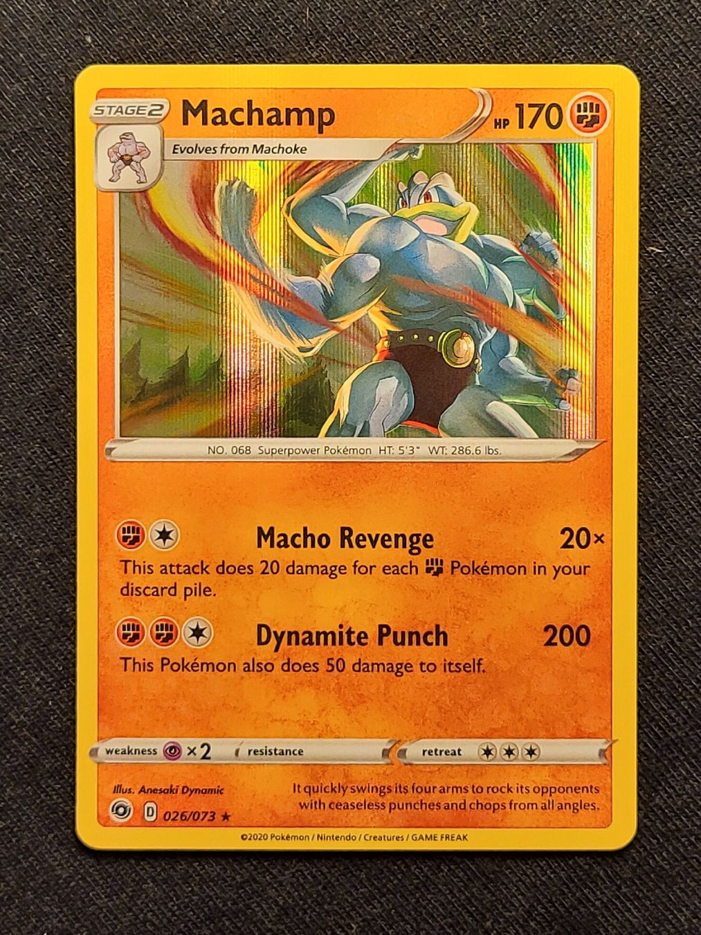 Pokémon Carte collezionabili: Machamp 026/073 Holo – Usato da Grindelwald venduto da lego9