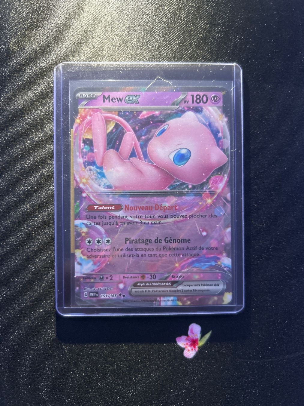 Pokémon Cartes à collectionner: Pokémon Mew ex 151/165 FR – Neuf (Voir description) à Montet (Broye) par Jocksmock