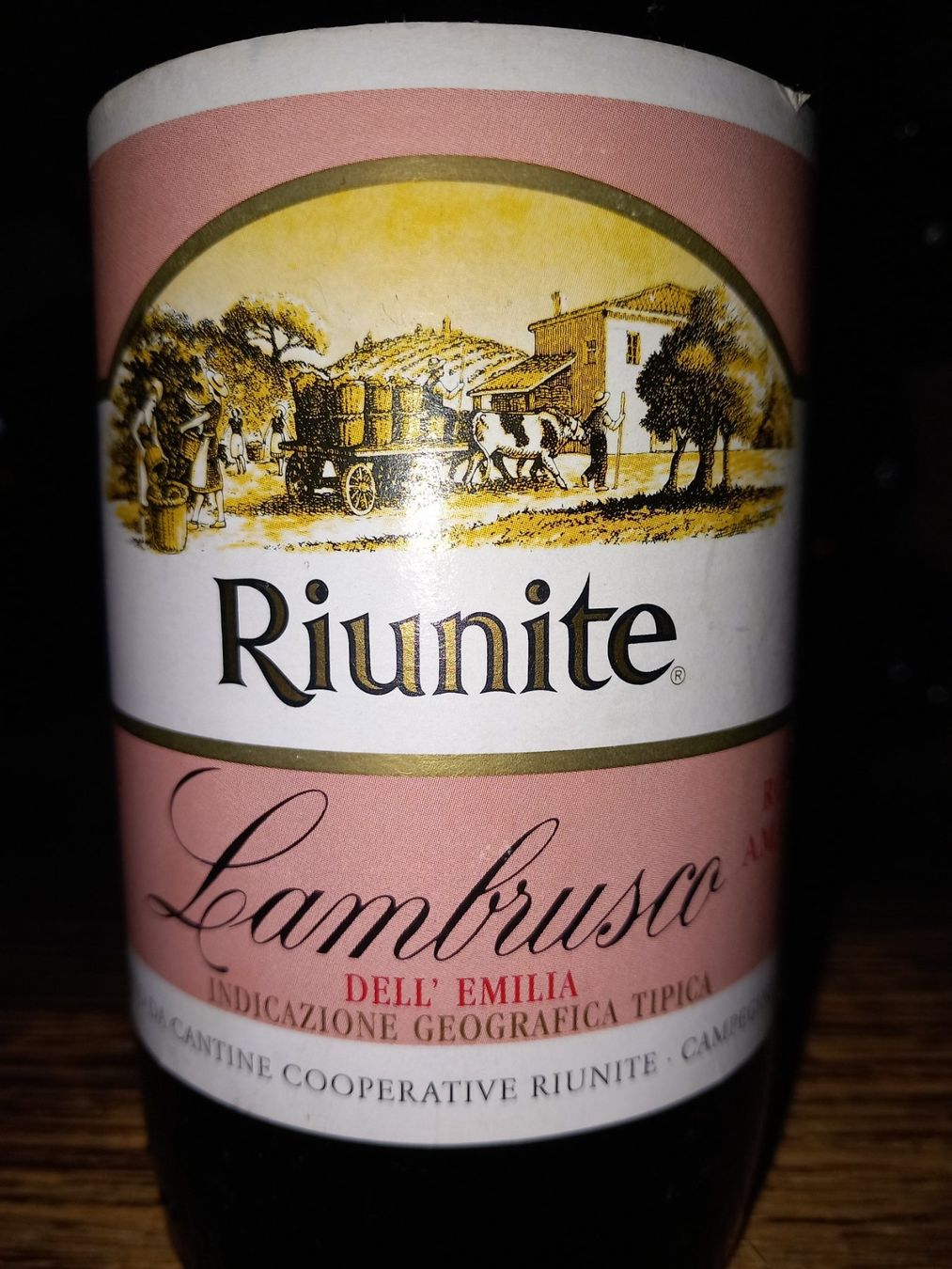 Vins: Lambrusco riunite rosato – Neuf (Voir description) à Le locle par juliensaran