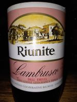 Lambrusco riunite rosato