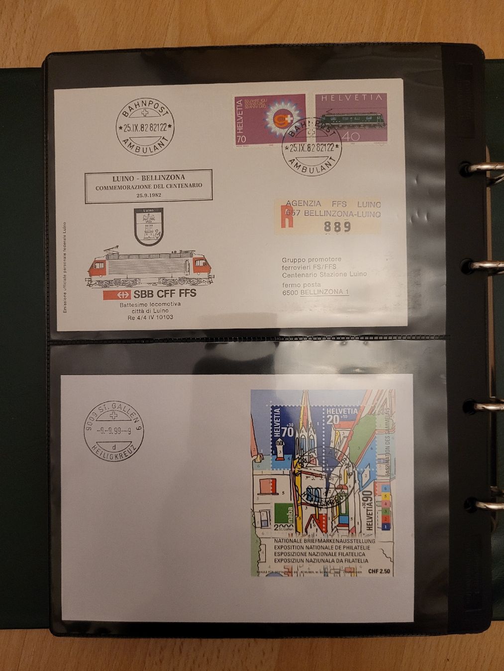 Alle Briefmarken: Belege – Gebraucht aus Inwil von Flower2325