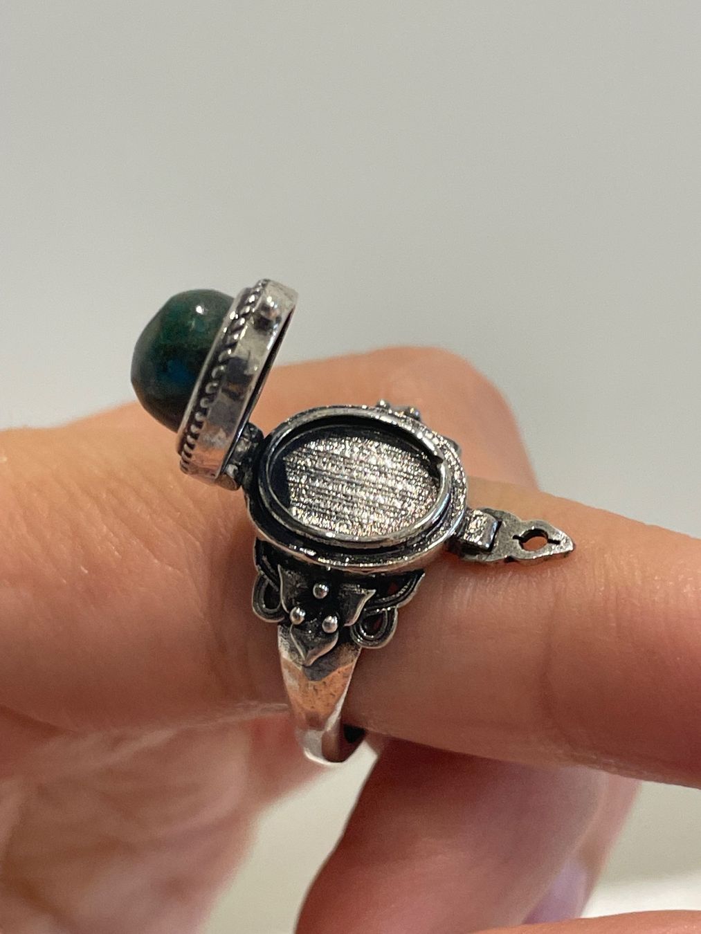 Ringe: 100% echtem, ungefärbtem Türkis Ring Edelsteinring – Neu und originalverpackt aus Schiers von sisikristall 2