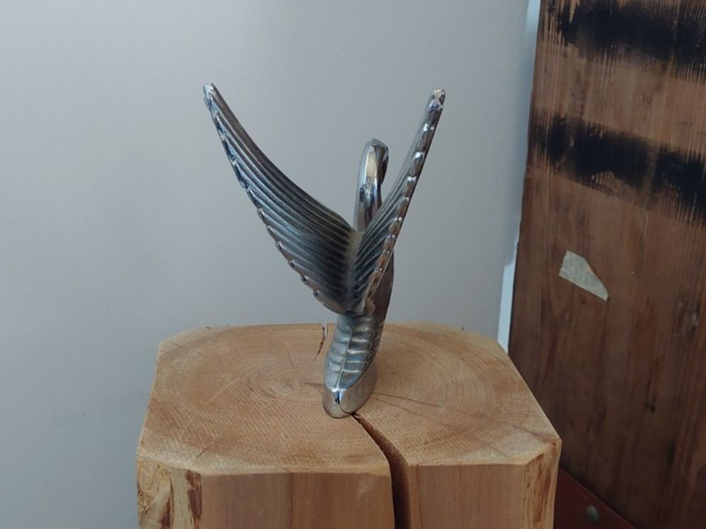 Statuette: Kühlerfigur Schwan – Usato da Waltenschwil venduto da Browny2 2