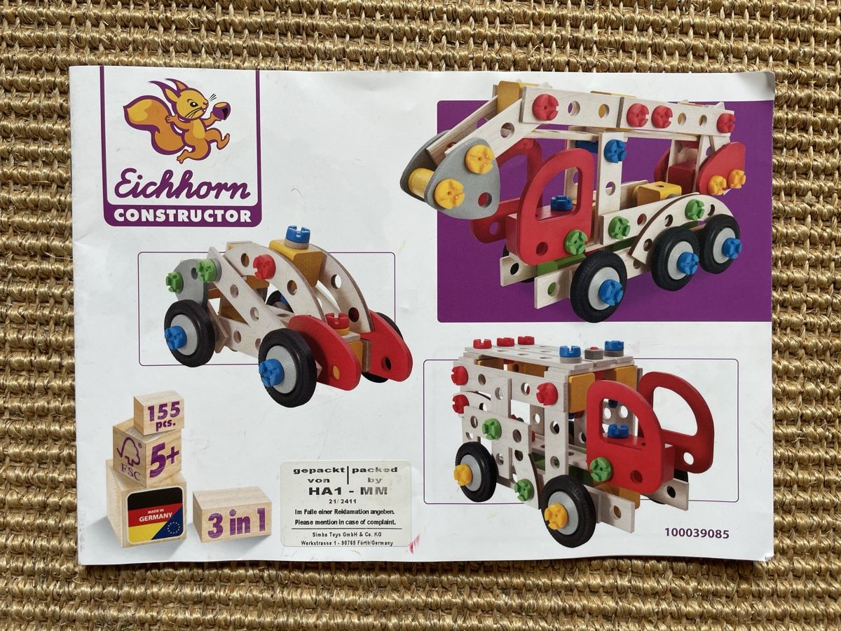 Eichhorn Kit di costruzioni: Eichhorn Constructor 3in1 – Usato da Zürich venduto da EliseSchmitz 2