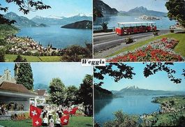 WEGGIS Trachtengruppe - Bus