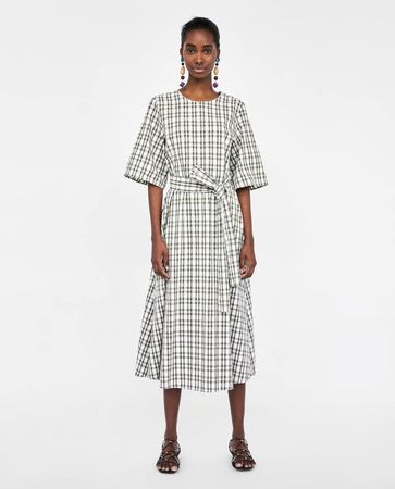 ZARA Dress with Belt XS