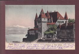 NYON - Château - Mont-Blanc - 1902