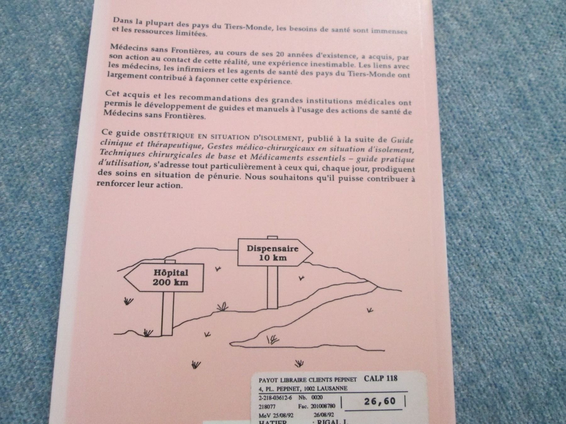 Libri: Obstétrique en situation d'isolement – Usato da Neuchâtel venduto da Dualseele 2