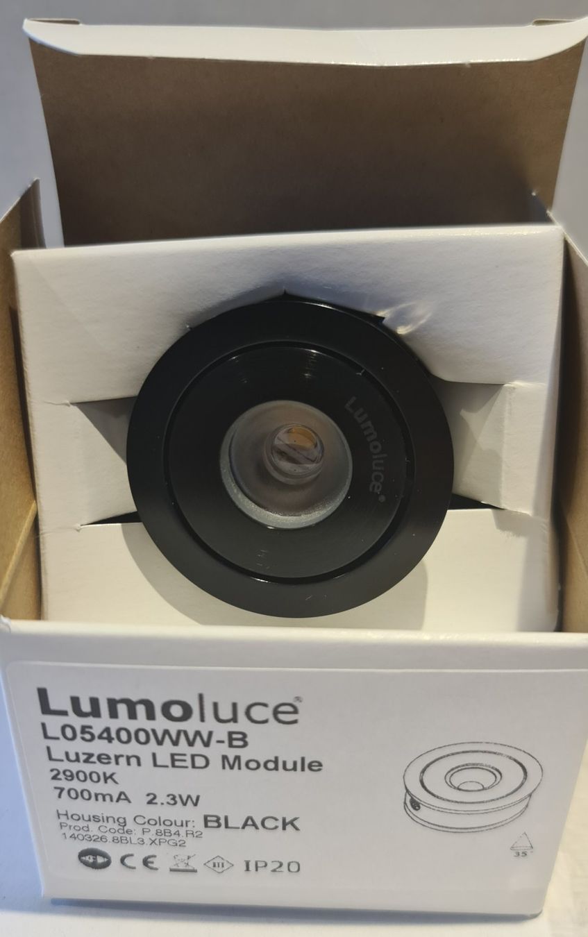 Lampade: Lumoluce LUZERN LED Einbauspot Möbeleinbau oder Deckeneinbau – Nuovo e nell'imballaggio originale da Uerkheim venduto da Kaufoption 2