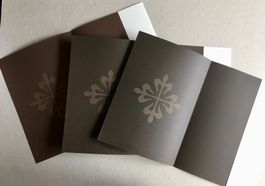 🟡3 PATEK PHILIPPE Original Dokument Mappen für Uhren Kunden