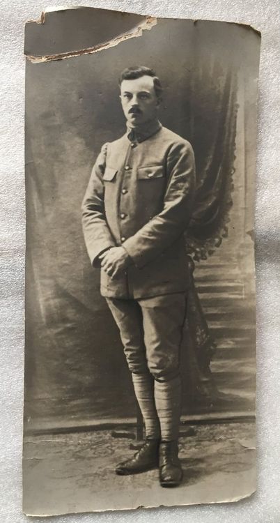 Photo Ancienne Portrait Général Bridoux - Cliché Waléry - Tirage France
