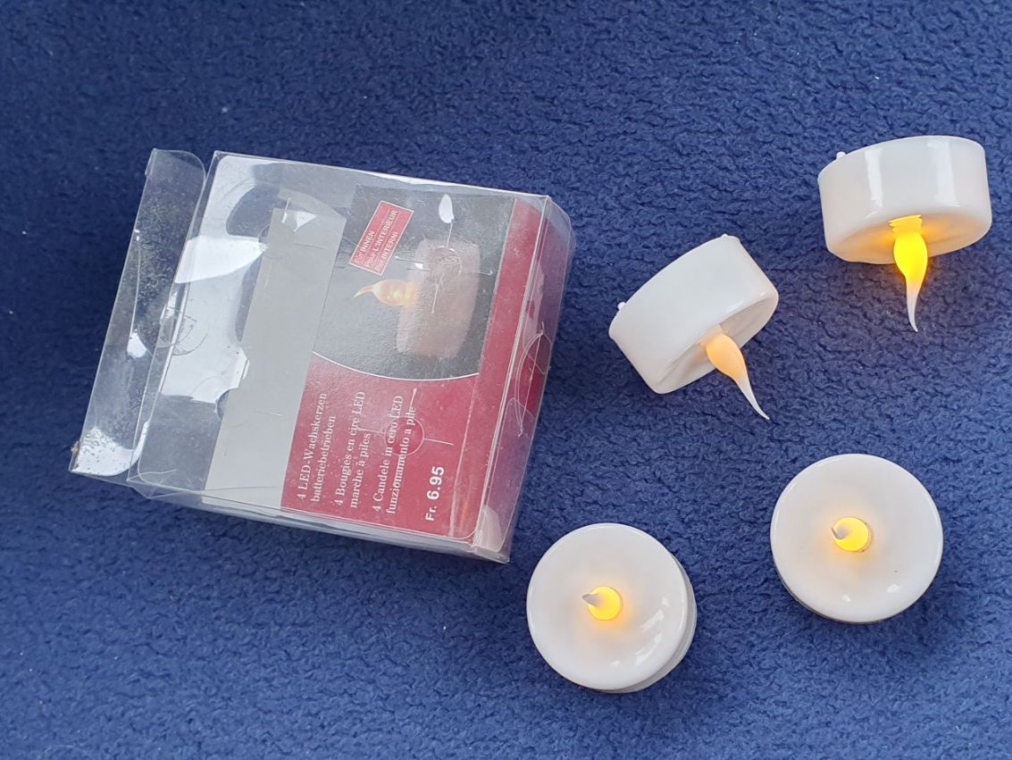 Candele: LED Teelichter 4 er – Usato da Läufelfingen venduto da jac_vp95 1