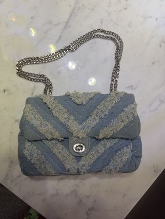 Borsa a tracolla jeans 