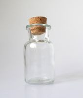 Vorratsgläser 5 Stk. - 100ml mit Korkverschluss