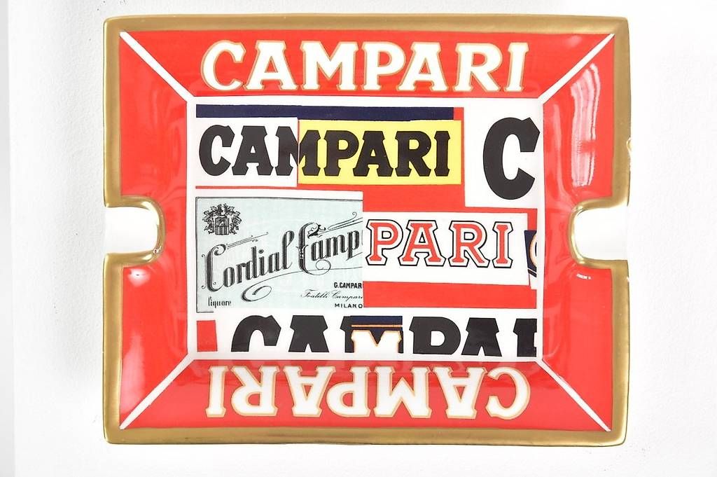 Portacenere: Bruno Munari Campari Aschenbecher – Usato da Zürich venduto da IndividumCH 2