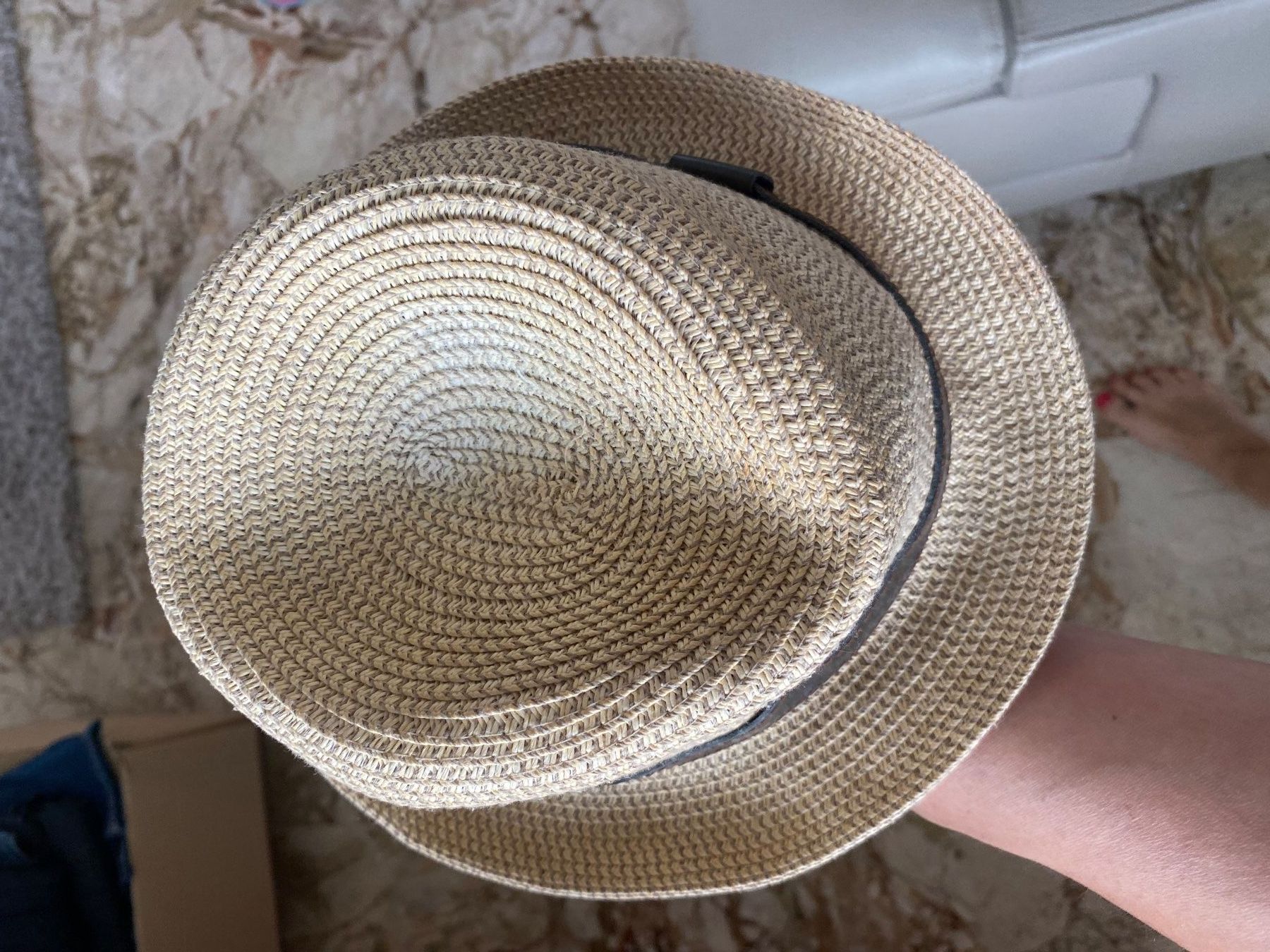 C&A Copricapi, berretti & cappellini: coller Sommer-Strohhut, unisex Gr. S/M, – Usato da Affoltern am Albis venduto da Rinale 4
