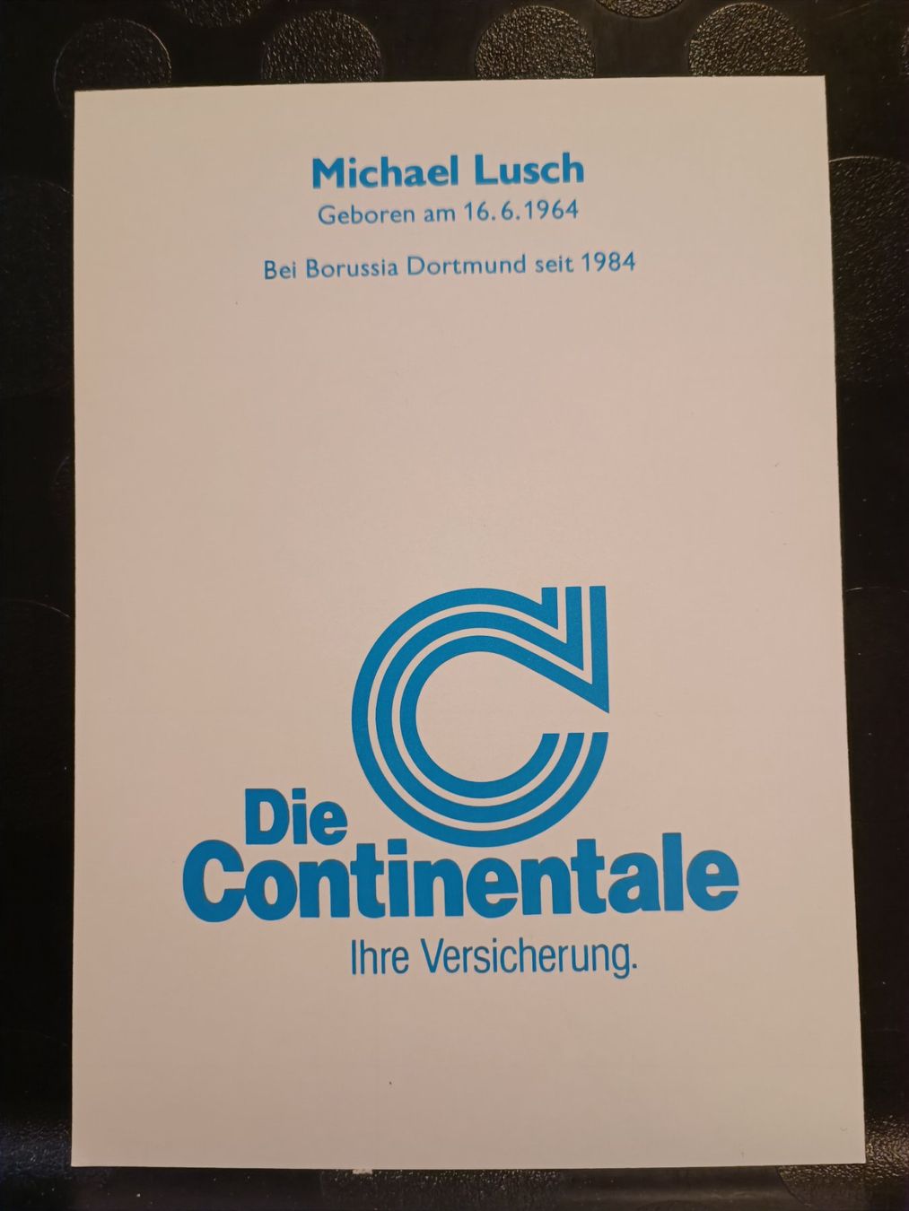 Autografi: Michael Lusch - BVB / Borussia Dortmund - Handsigniert – Usato da Menziken venduto da Artographs 1