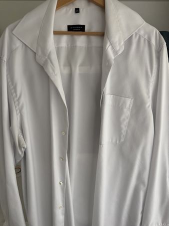 Eterna Hemd Comfort Fit weiss Grösse 44 guter Zustand