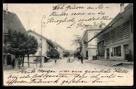 AK Herzogenbuchsee /Bern, Straßenpartie